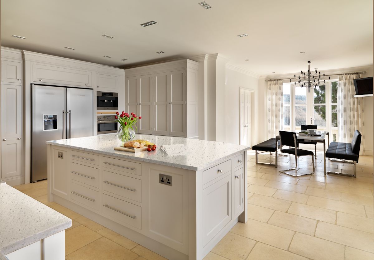 Marble Look Quartz | Titan Quartz Norcross GA. Stellar Blanco 2CGSM0821